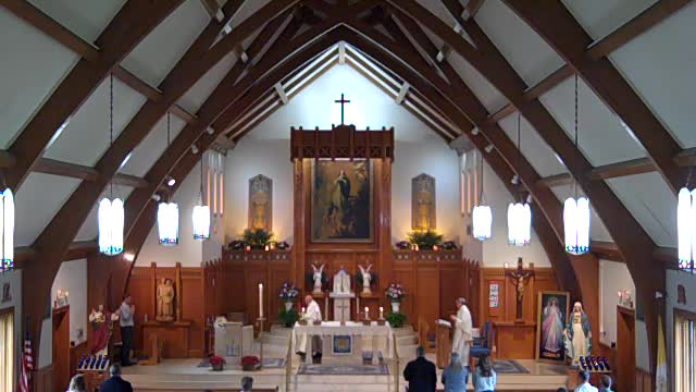 Mass at Noon 050122AD 3rd Sun Easter