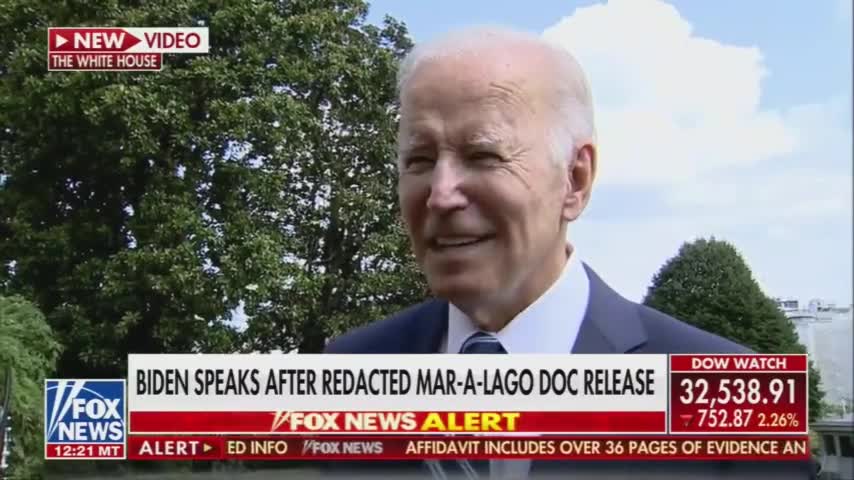 ‘Come On.’ Biden Tries To Mock Trump On Declassification