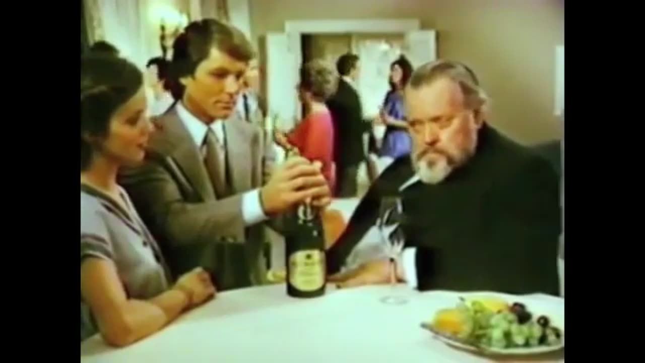 Orson Wells & His French Champagne