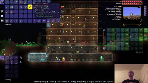 Taking A Bridge Too Far; Terraria, Expert Drunk World; Ep 69