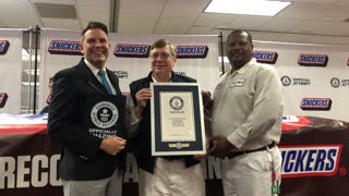 2.5 Ton Snickers Bar Unveiled in Waco, Texas