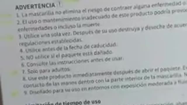 ¿Mascarilla durante la plandemia?
