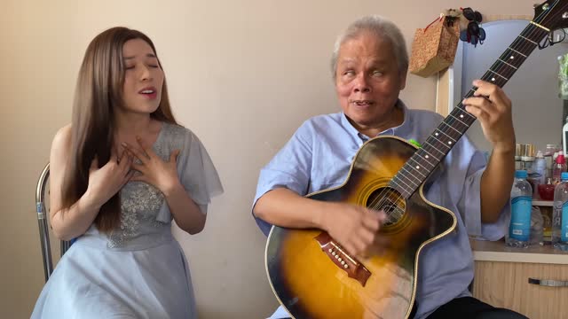 Love Theme from Titanic Cover ( My Heart Will Go On ) KieuOanh & Thanh Dien Guitar