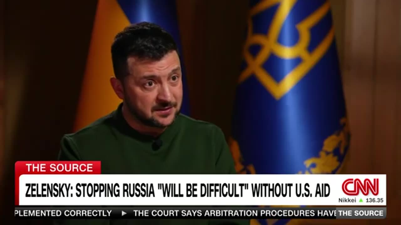 Trump won_t say if he wants Russia or Ukraine to win the war. See Zelensky_s reaction