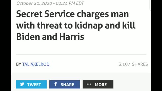 Biden - Harris Death Threats