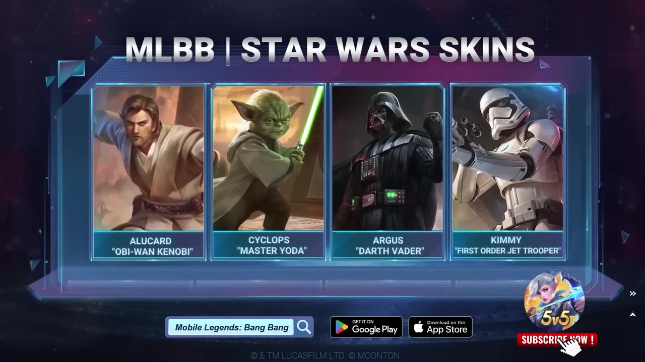 Star Wars Skins | Mobile Legends: Bang Bang 2024 - In-Game Effects Showcase