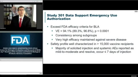 Moderna Appeals FDA- Dr. Zaks Review of the Study For Emergency Distribution
