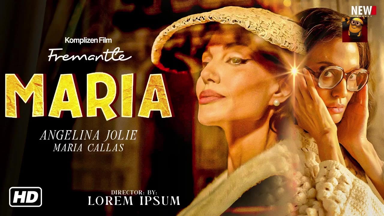 MARIA Trailer (2025) Angelina Jolie, Biopic Movie