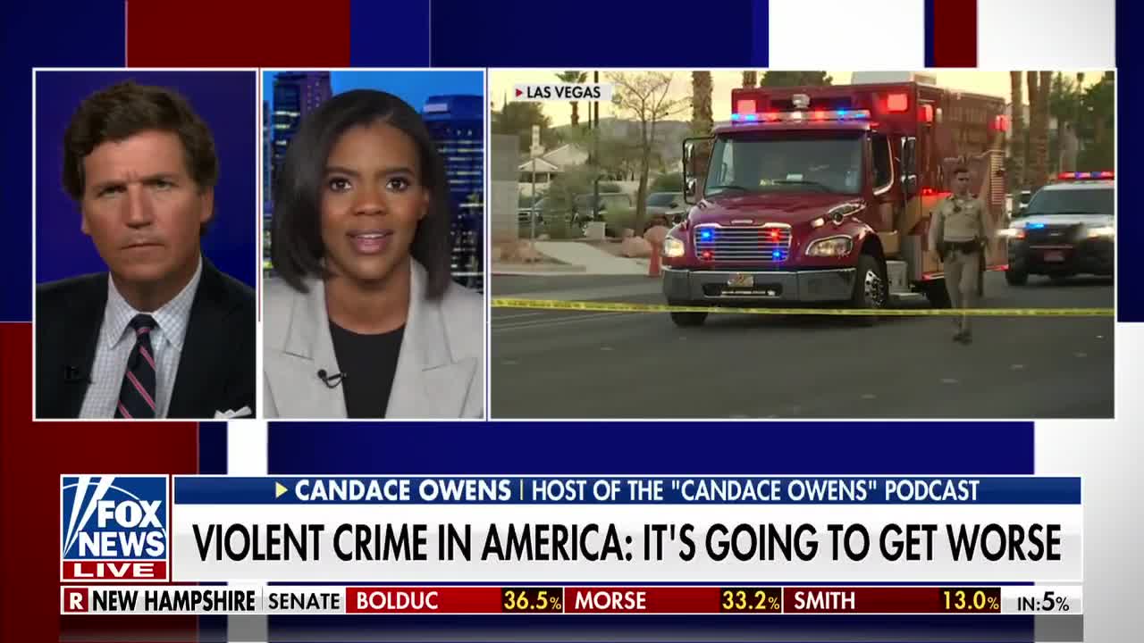 Tucker Carlson: Candace Owens the Democrat Criminals in Office Sold Out the American People