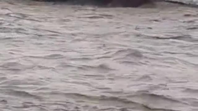 Heavy rain fall and landslide in Nepal water overflow