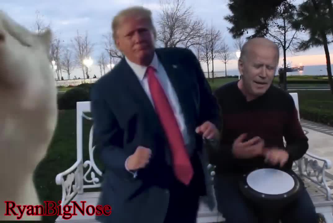 biden sings trump dances cat vibes ( Ievan Polkka ) deepfake0