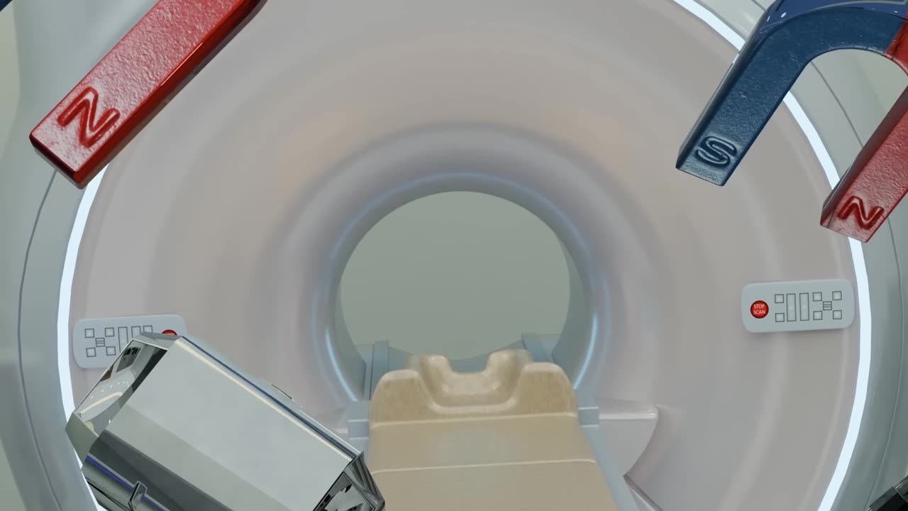 Avoid Carrying Metal Objects near An MRI Machine