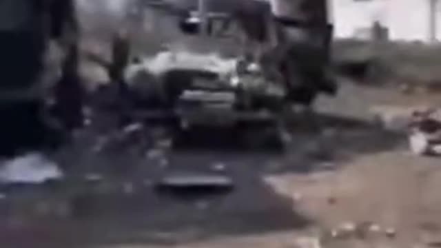 War in Ukraine, Destroyed Chechen Russian Convoy in Mariupol from Ukrainian Army