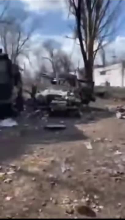 War in Ukraine, Destroyed Chechen Russian Convoy in Mariupol from Ukrainian Army