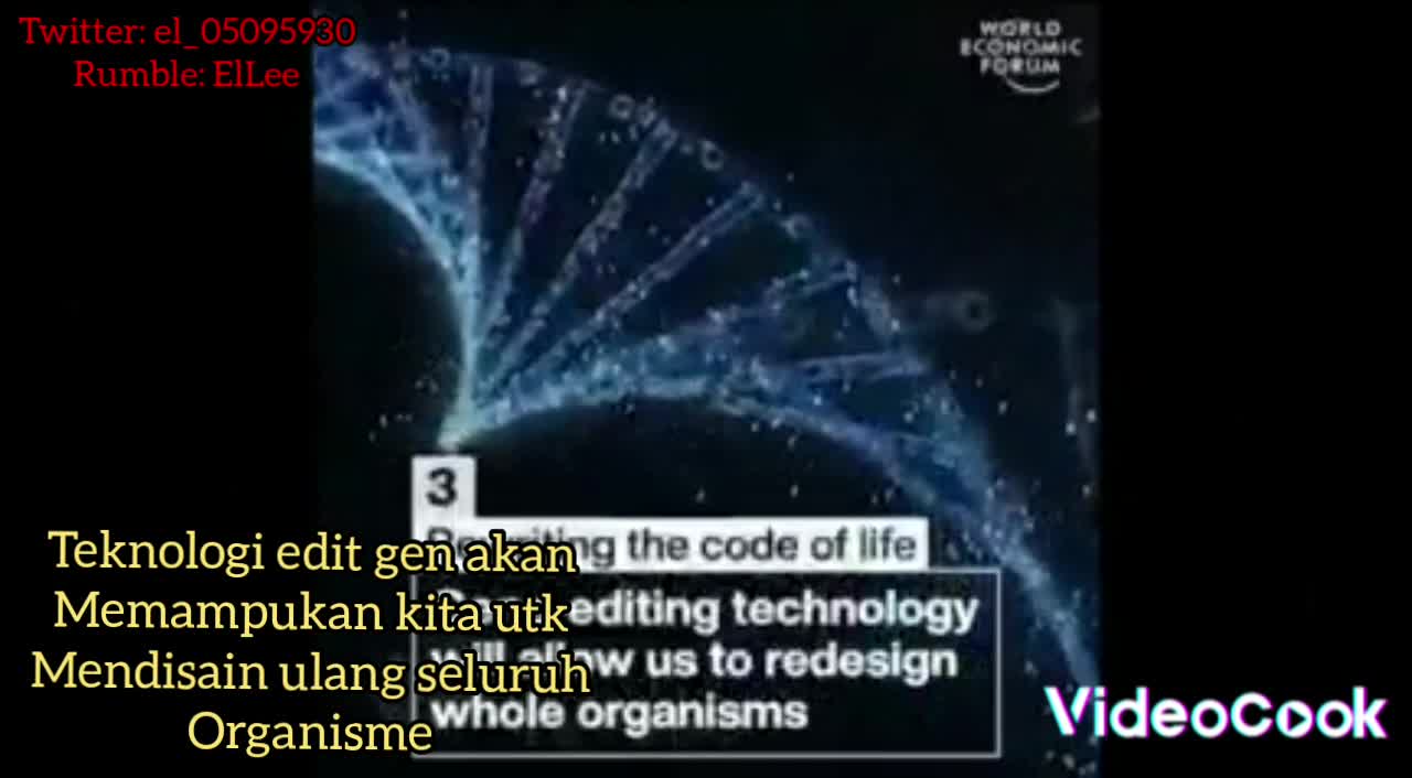 Narasi dari WEF vaksin Covid19 mRNA adalah edit gen