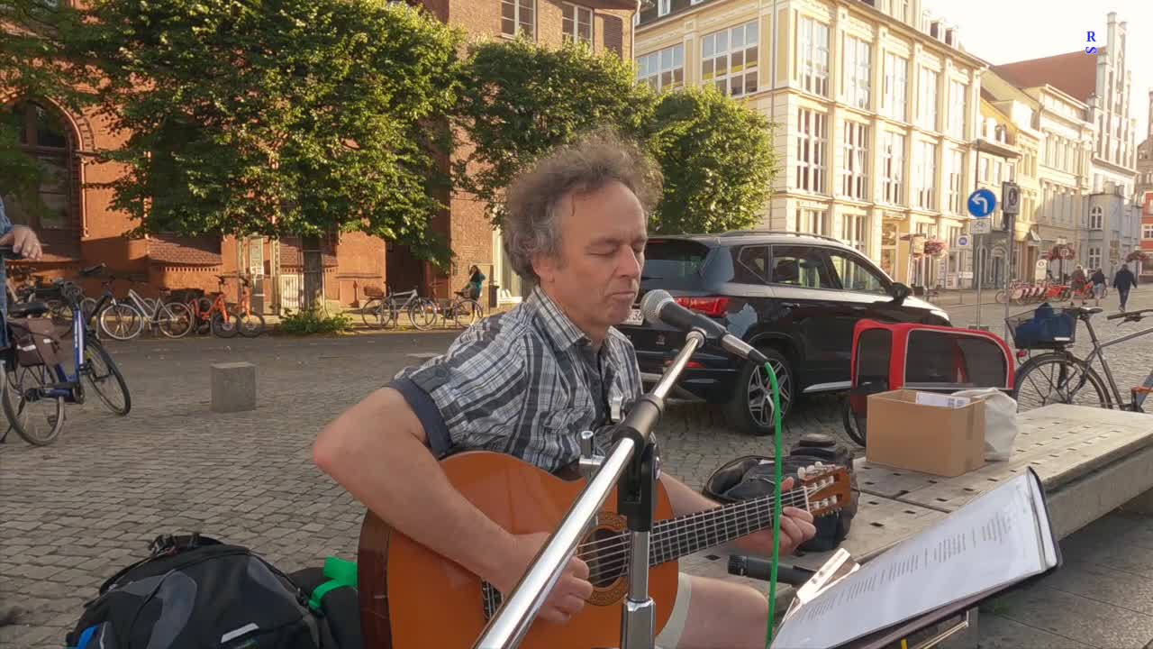 Greifswald - Dieter spielt - I am a pilgrim - 01-08-2022