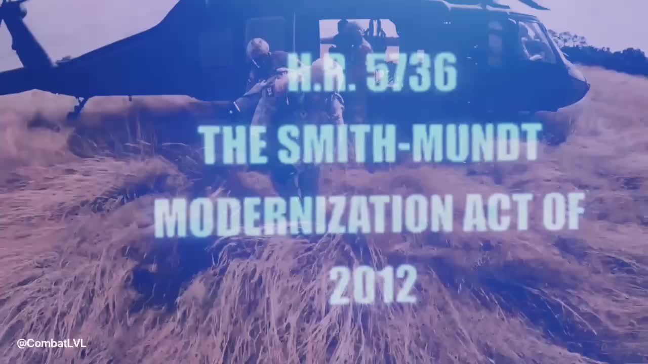 H.R. 5736 / THE SMITH-MUNDT MODERNIZATION ACT OF 2012 [STILL ACTIVE]PROPAGANDA