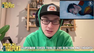 'SUPERMAN' TEASER TRAILER LIVE REACTION