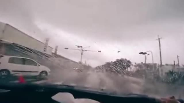 Crazy Dashcam Car Flips and Slides #shorts