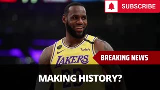 LeBron And Bronny James Might Make History Tonight