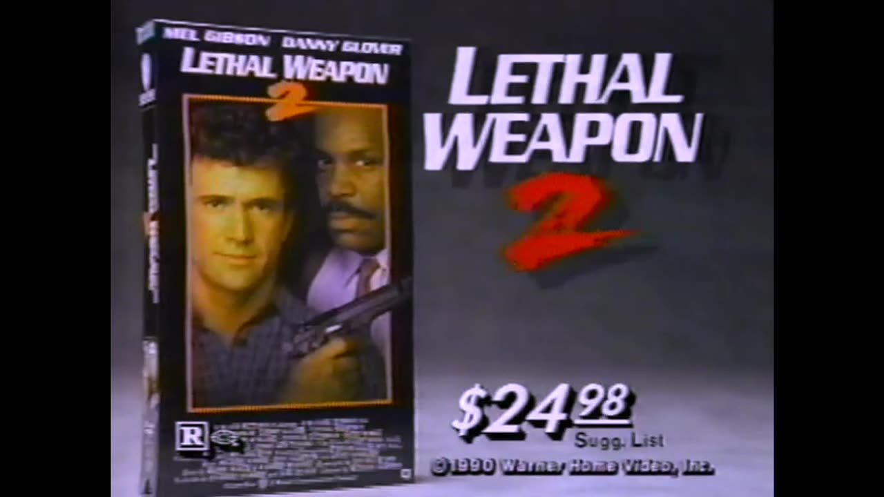 February 11, 1990 -Magic Johnson for 'Lethal Weapon 2' on VHS