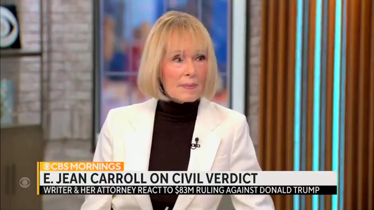 E. Jean Carroll: "I'll do everything I can" to help Biden win