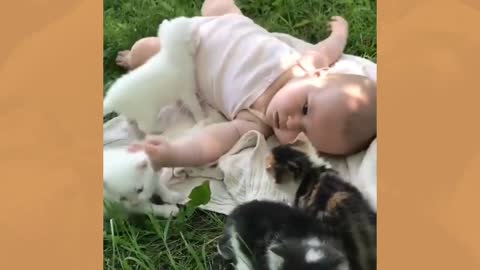 **AWWWW** Watch BABIES and ADORABLE PUPPIES become BEST FRIENDS!