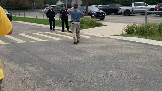 Troy MI schools call police on 8 year old because he doesn't want to wear a mask