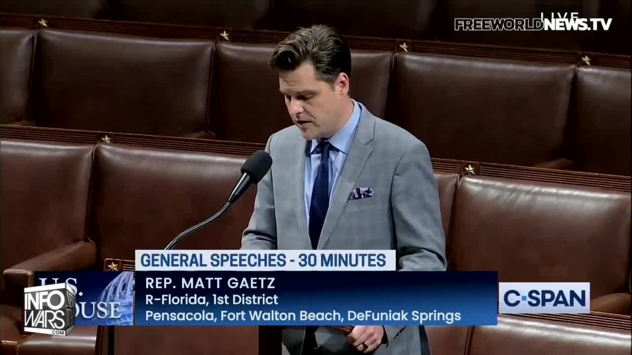 BREAKING : Another Democrat Killer On The Loose Threatens To Murder Matt Gaetz