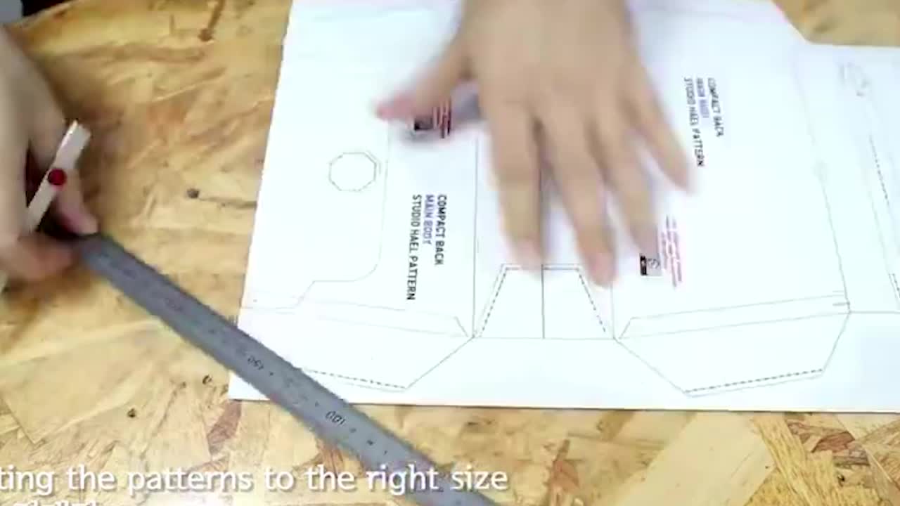 Cut The Size Of The Thick Cardboard