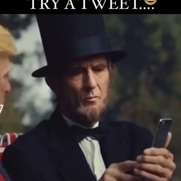 Trump & Lincoln (Try a Tweet)