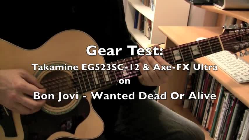 Bon Jovi - Wanted (Dead Or Alive) Guitar Cover