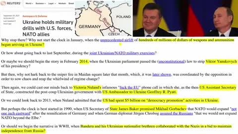 What the Corporate Press WON'T TELL YOU About Russia/Ukraine/NATO