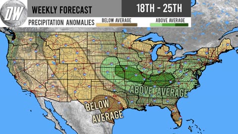 Weekly US Forecast August 18th - 25th