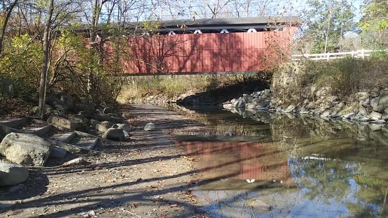 Everett Road Covered Bridge Cuyahoga Valley National Park