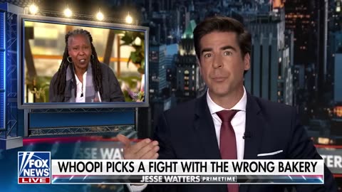 Jesse Watters Whoopi Goldberg versus Staten Island