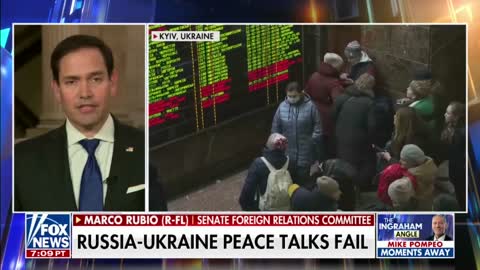 Senator Rubio Joins The Ingraham Angle to Discuss the Latest on Ukraine