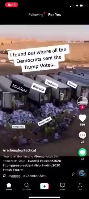 Trump ballots found in dumpsters