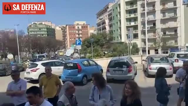 Procura repubblica di Cagliari sit-in abuso mod 45