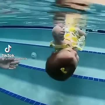 Great little adorable swimmer