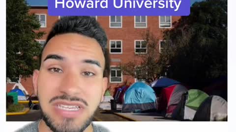 Student protest at Howard University