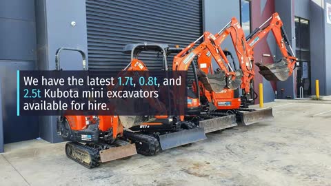 Excavator Hire