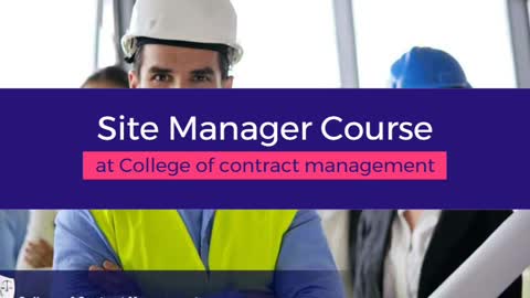 Site Manager Courses 2