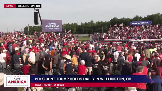 FULL VIDEO: Donald J. Trump Rally In Wellington, Ohio