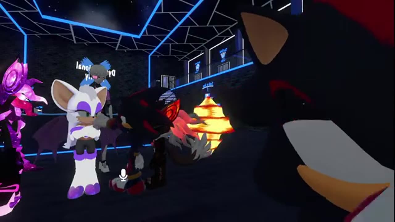 Rouge the Dark NEw Years PARTY! ( VRChat ) Part2