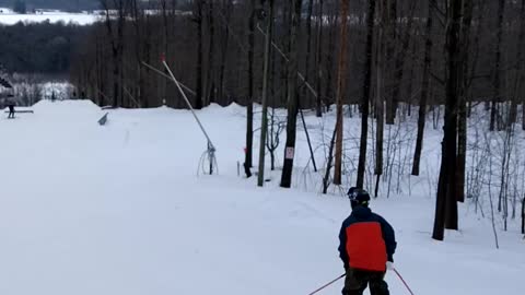 Skiing Peaknpeak with my brothers