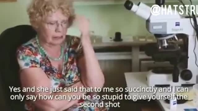 “你無法相信，到底C_19疫苗中有什麼傷害性的物質、材料……，讓科學家們說不出話來……”