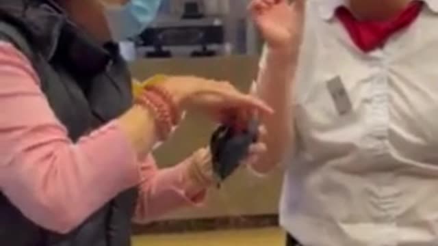 Sick Video Shows Elderly Woman Denied Service at Toronto McDonalds Over Lost Vaccine Card