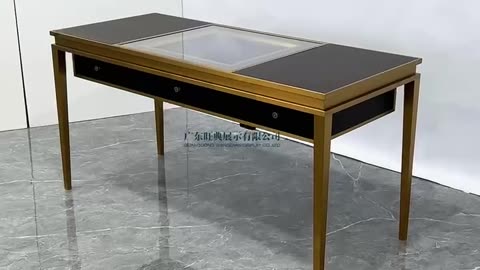 High-end custom jewelry store negotiation table Jewelry display table