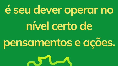 O sucesso não é uma escolha ou opção